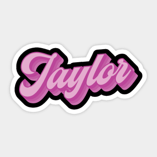 Taylor Sticker